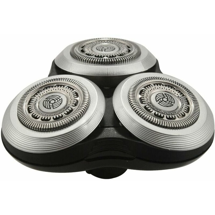 Borotvafej csere, fém, 6x5.5cm, ezüst