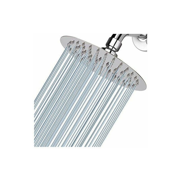 Cap de dus rotund de inalta presiune - Otel inoxidabil 304 - Montare pe perete sau pe tavan