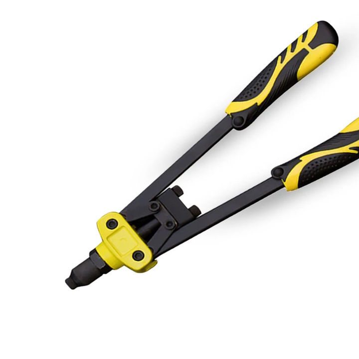 Kézi szegecselő, gyorscserélhető kialakítás, TPU fogantyú, ötvözött acél