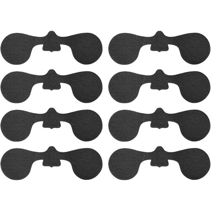 Set 8 plasturi antifreeze pentru fata, protectie completa, negru, 20x6.3cm