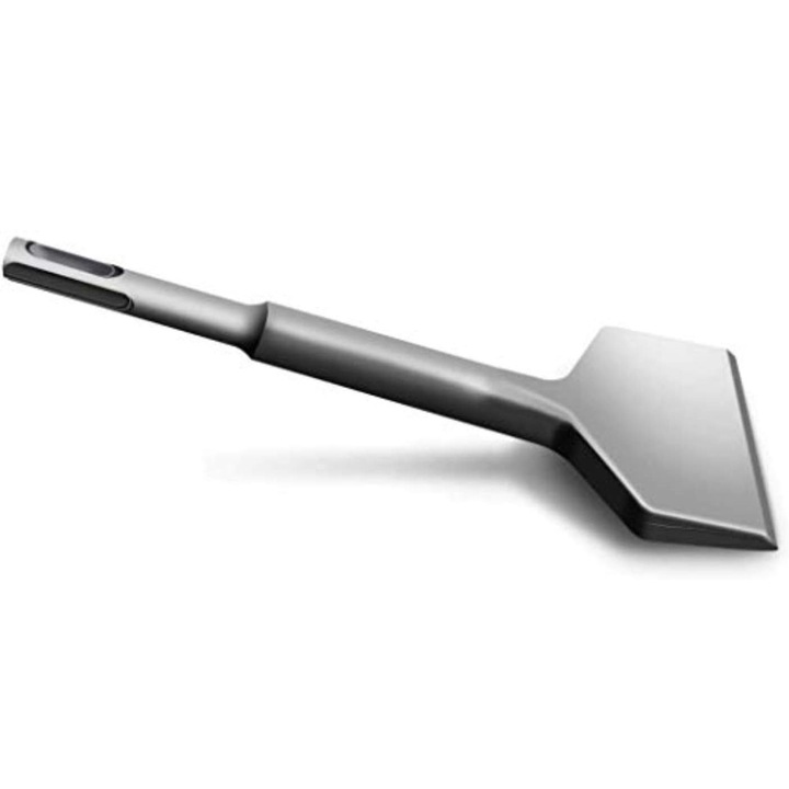 Длето SDS Plus, 40CR закалена стомана, под ъгъл 15°, 165x75x5mm, 240g