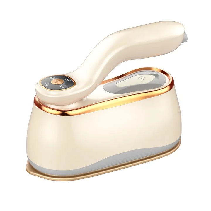 Парна ютия 1000W, 15s предварително загряване, 220ml резервоар за вода, преносима, сгъваема, за дома и пътуване