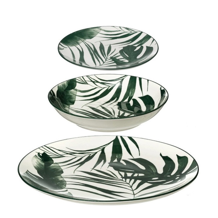 Сервиз за хранене Morello, 18 части, Tropical порцелан