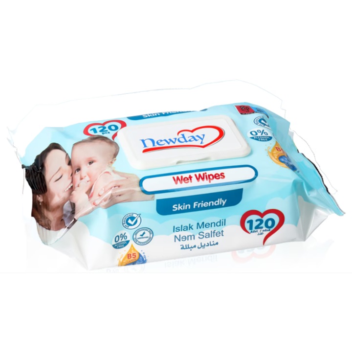 Мокри кърпички Newday Skin Friendly