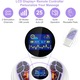 Aparat Masaj Picioare, Bedee, 25 Moduri, 99 Niveluri de Intensitate, Imbunatatirea Circulatiei, Aparat de Masaj cu Electrostimulare, Display Digital, Intensitate Reglabila, Presopunctura, Ameliorarea durerii, Telecomanda, Alb