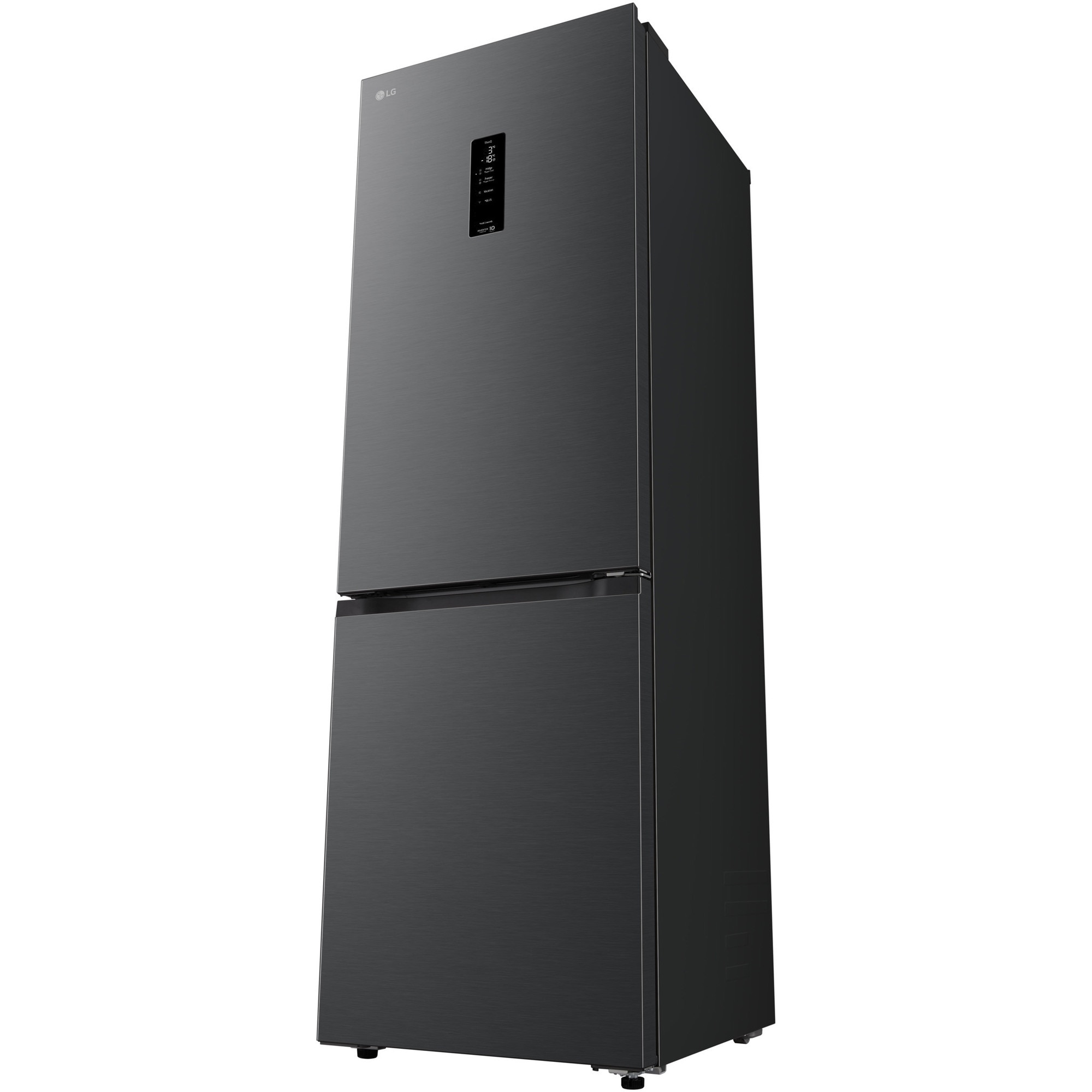 Combina Frigorifica GBBSJ11DEP, No Frost, 340 Litri, H 1.86M,DoorCooling, cls D, Argintiu