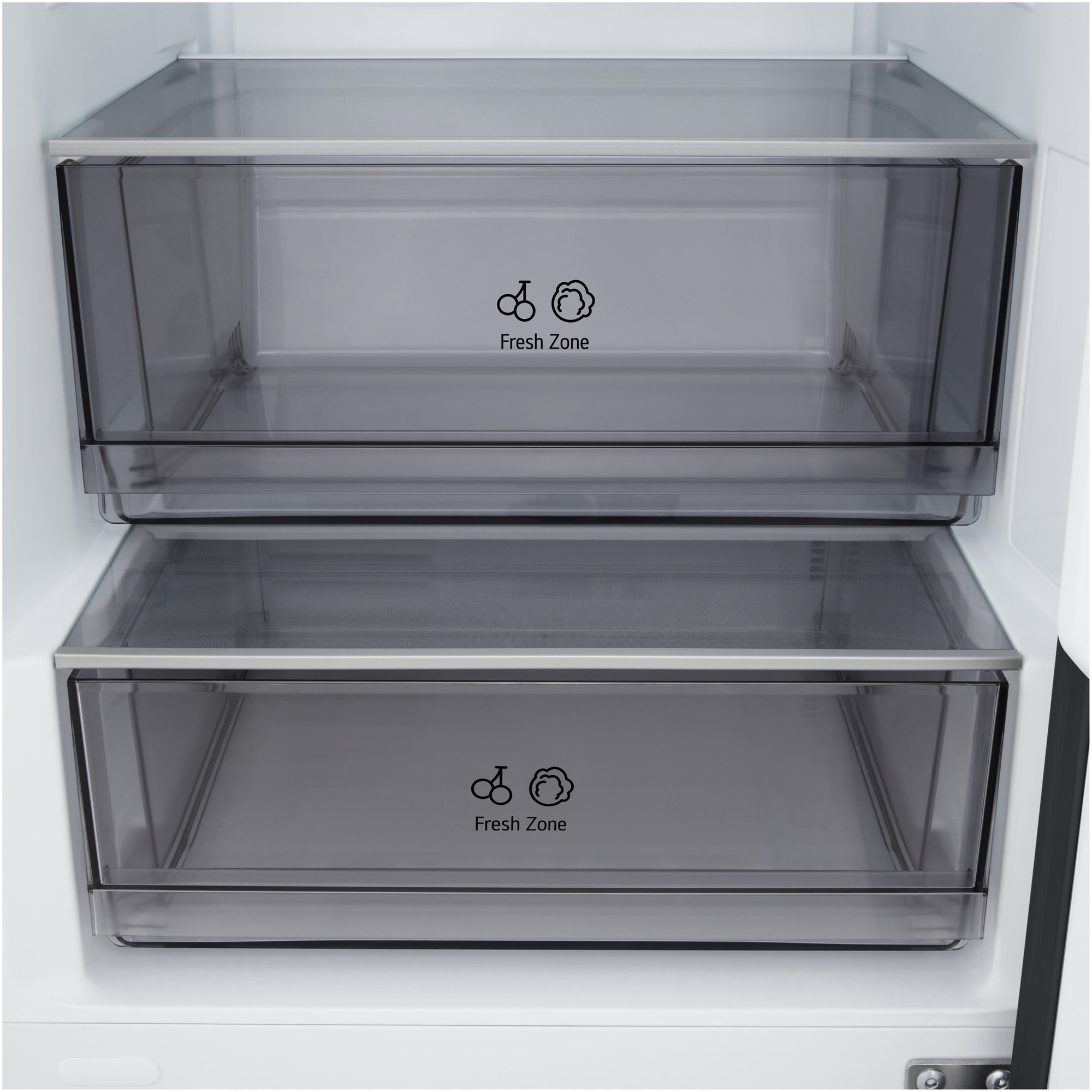 Combina Frigorifica GBBSJ11DEP, No Frost, 340 Litri, H 1.86M,DoorCooling, cls D, Argintiu