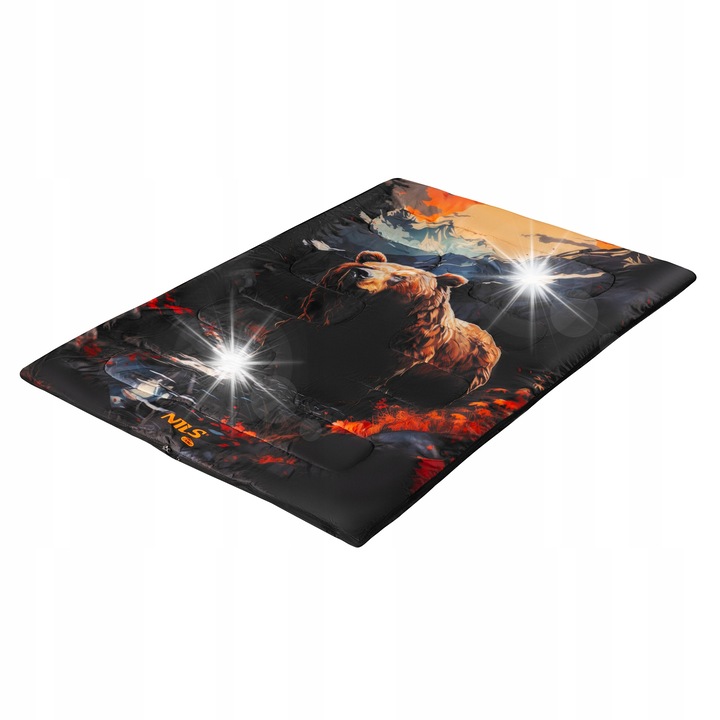 Спален чувал 3 в 1 Nils Camp NC3601, двоен, водоустойчив, 200x140см, 2,44кг