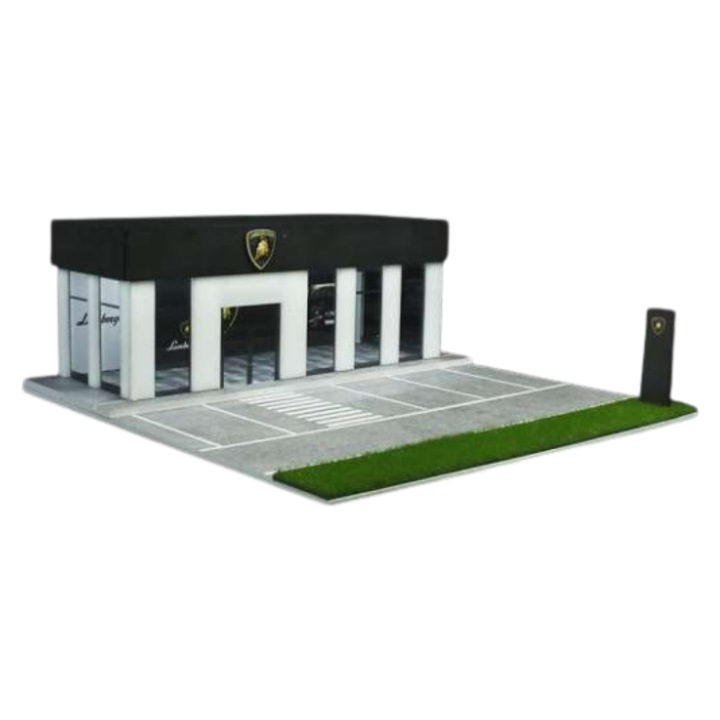 Diorama cu lumini Show room Lamborghini 1:64 Moreart MO936009