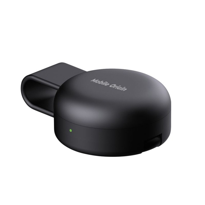 Incarcator Wireless Mobile Origin 3in1 Qi2, Compatibil MagSafe, Putere 25W, USB-C, Negru