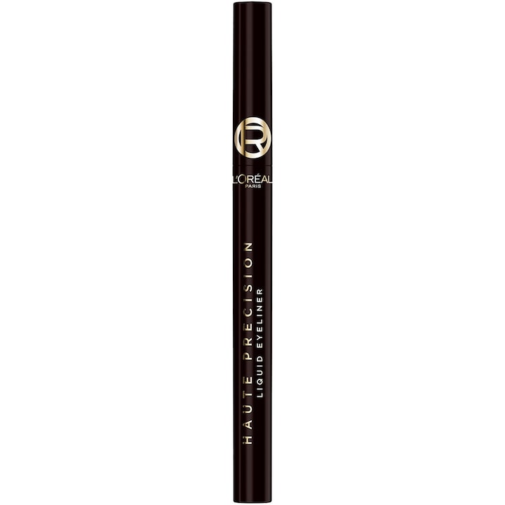 Tus de ochi lichid L'Oreal Paris Haute Precision, rezistent la transfer, waterproof, 20 Brun Leather, 1 ml