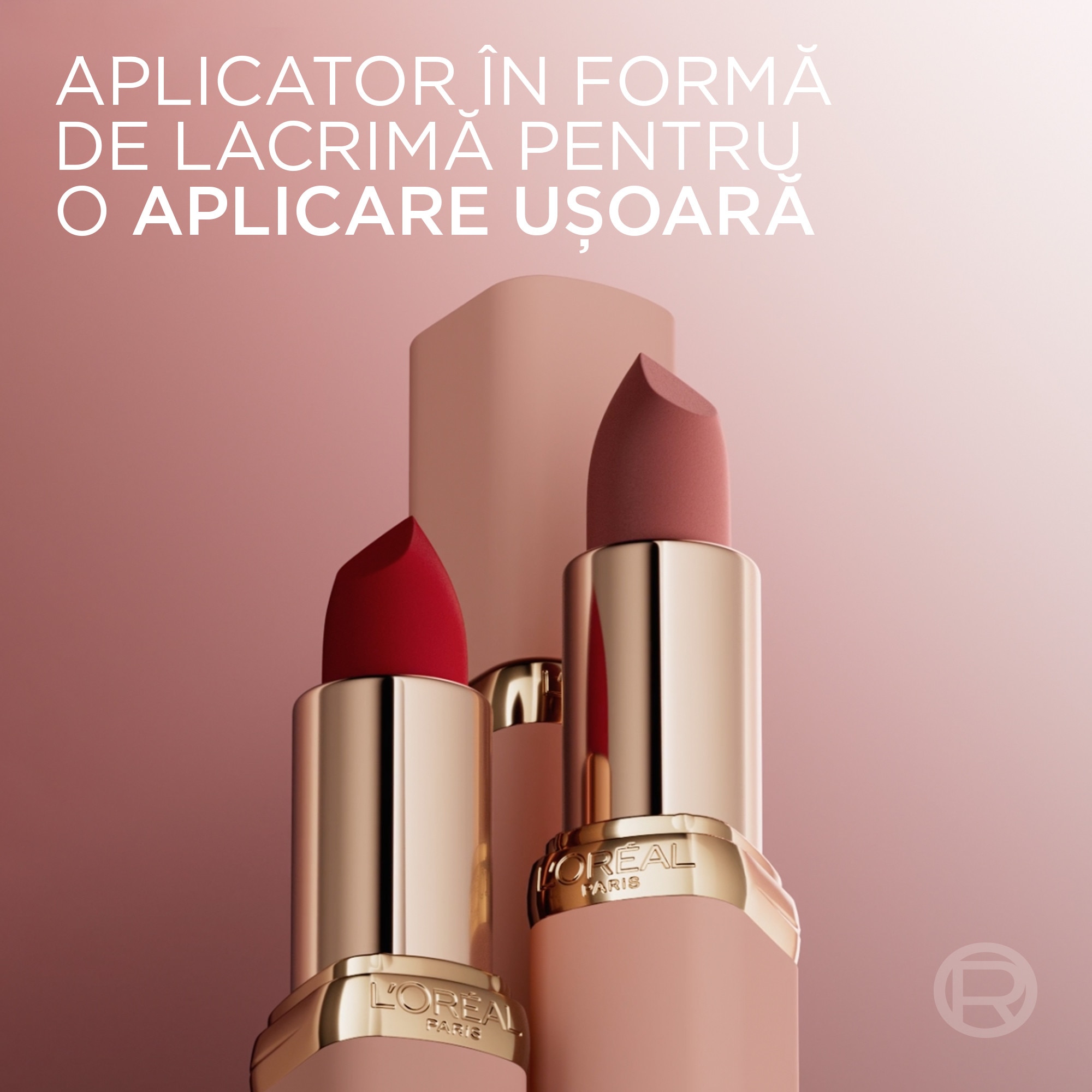Ruj mat L'Oreal Paris Color Riche Blurred Matte, aspect estompat