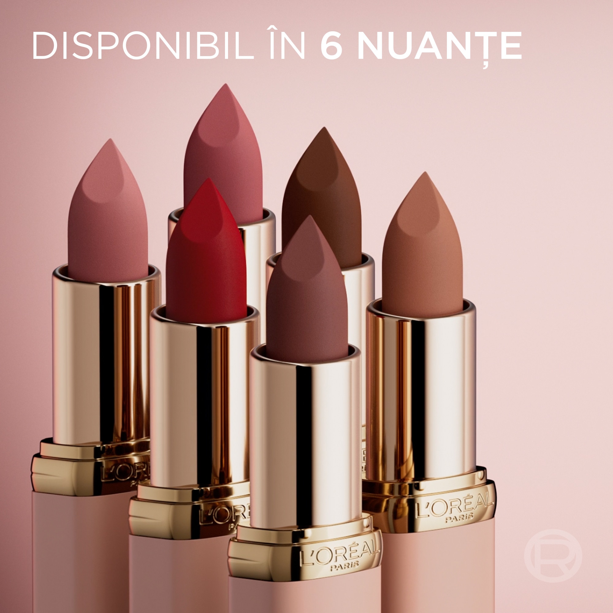 Ruj mat L'Oreal Paris Color Riche Blurred Matte, aspect estompat
