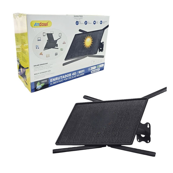 Router Wireless Andowl Q2025 4G, IP66, portabil, cu baterie reincarcabila