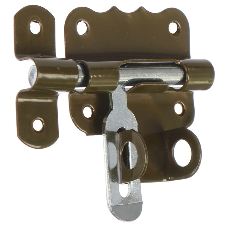 Zavor aplicat, auriu, 53x38mm, mecanism blocare
