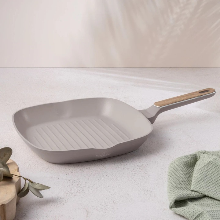 Grill serpenyő, 28 cm, Taupe Nordic Collection - BH/8335