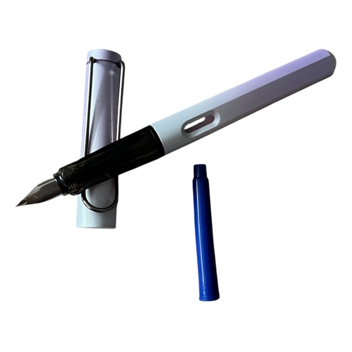 Stilou cu radiera, AIHAO, ABS, 0, 38 mm, Violet