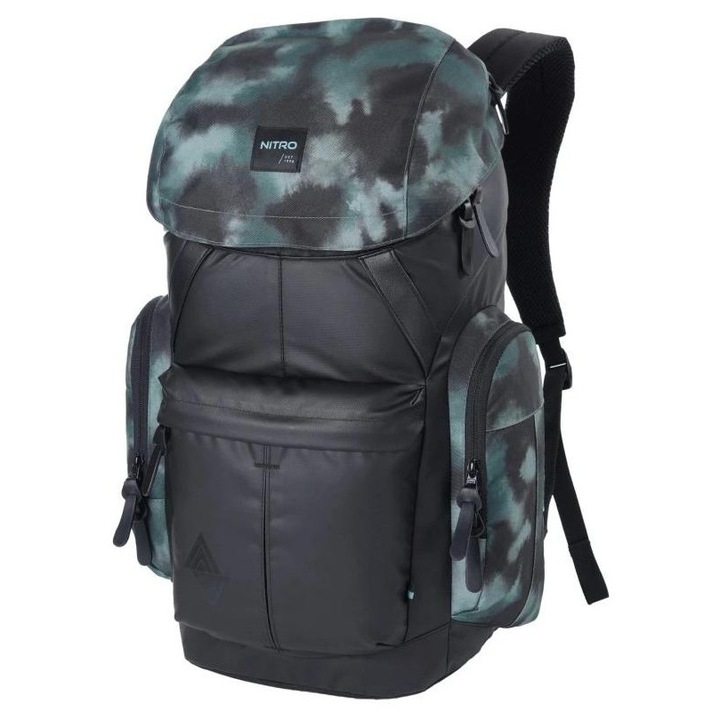Rucsac Nitro Daypacker Two, 32L, pentru laptop de 15 inch, DWR, multicolor