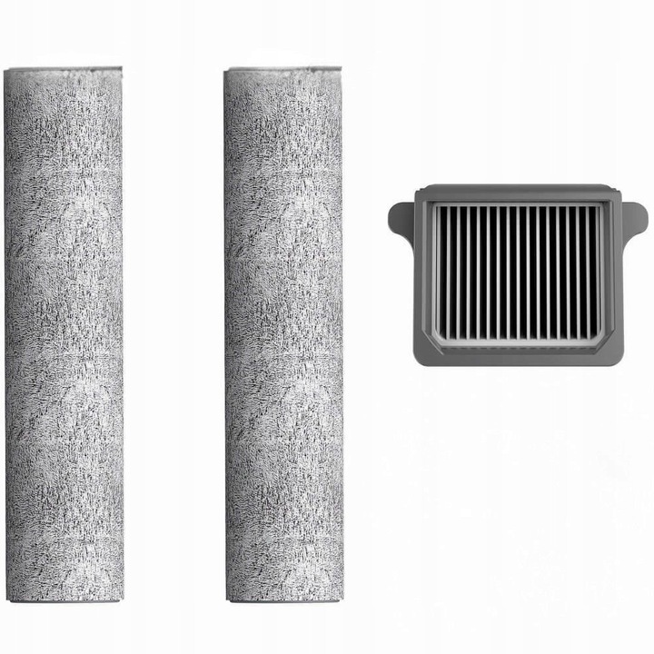 Set accesorii Tineco, 3 piese, gri, pentru aspiratoare Floor One S5/S6/S7/S9