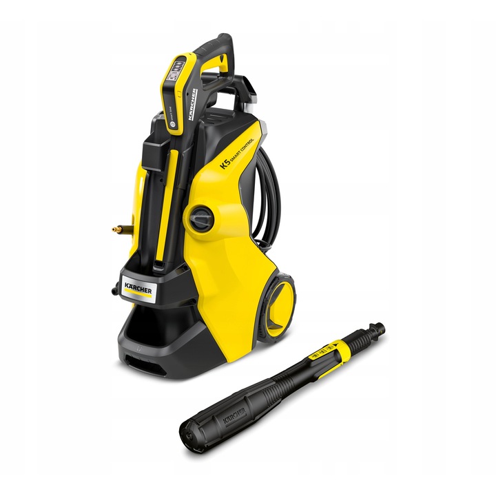 Aparat de spalat cu presiune Karcher K 5 Smart Control, Bluetooth, pistol spriscator G 180 Q, 402x306x588mm
