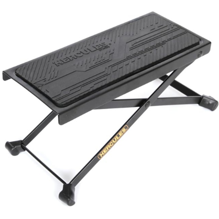 Suport pentru chitara HERCULES, 5 pozitii de inaltime, metalic, 130x265mm, 0.8kg