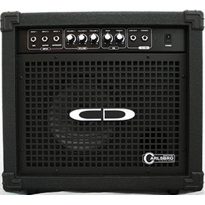 Amplificator Carlsbro Colt 30, 30W, 1x10", canale curat si distorsionat, negru
