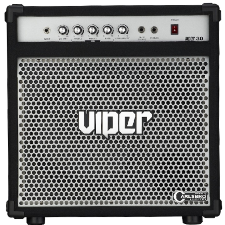 Amplificator bas Carlsbro Viper 30, 20W, 10 inch, 525x460x505mm, 22kg