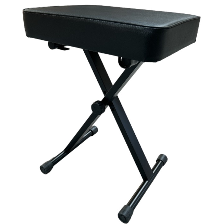 Stativ pentru pian NEXON, reglabila, neagra, 30x45cm