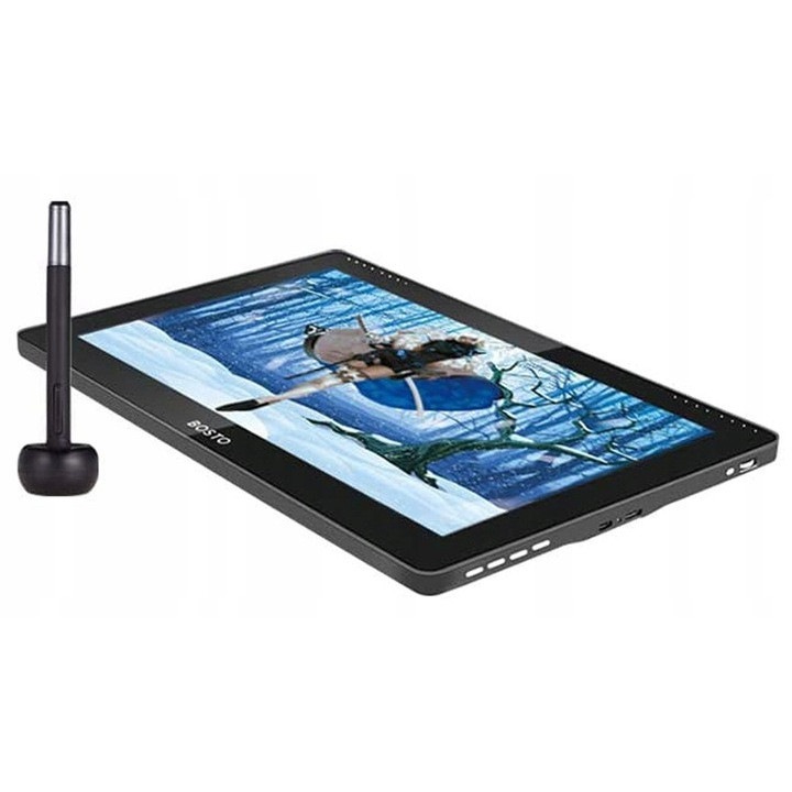 Tableta grafica BOSTO 16HDK, 15.6 inch, negru, 405x253x15.6mm