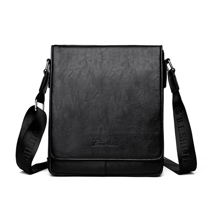 Geanta barbati AFKSMILE, multifunctionala, impermeabila, negru, 23x6x27cm