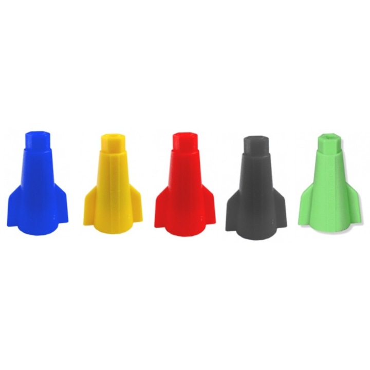 Conector universal 1-6mm2 UN, negru, pentru cabluri rigide si multifilare