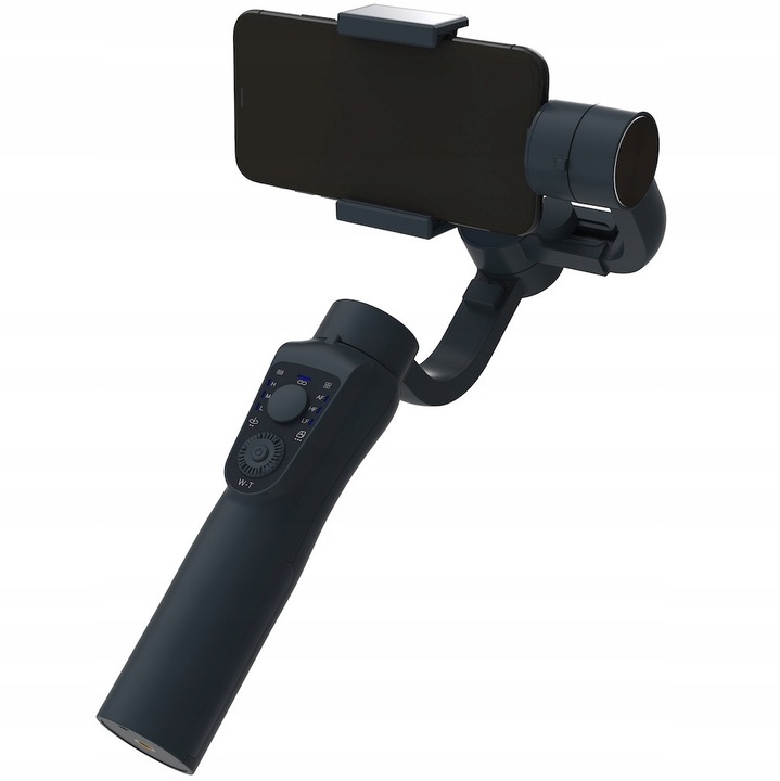 Univerzális állvány okostelefonhoz és sportkamerához, EasyPix, 3 tengelyes, 10,8x7x29cm, 4000mAh