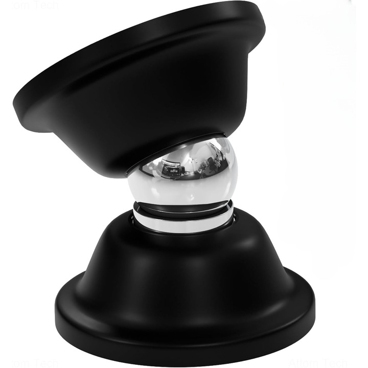 Opritor magnetic pentru usi, Caltucus Core®, design compact, montare flexibila, protejeaza peretii, potrivit pentru toate camerele