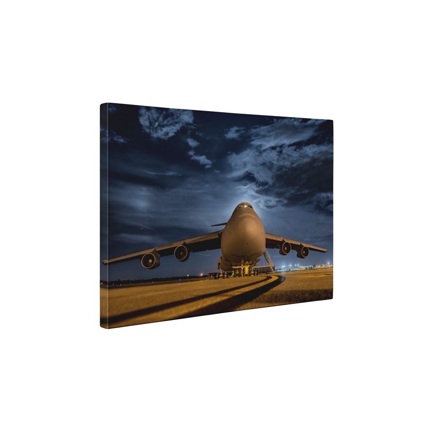 Lockheed C-5 Galaxy - Tablou Canvas - 80x105 cm