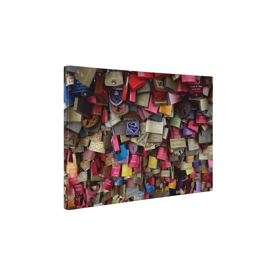 Lacatele iubirii - Tablou Canvas - 45x60 cm