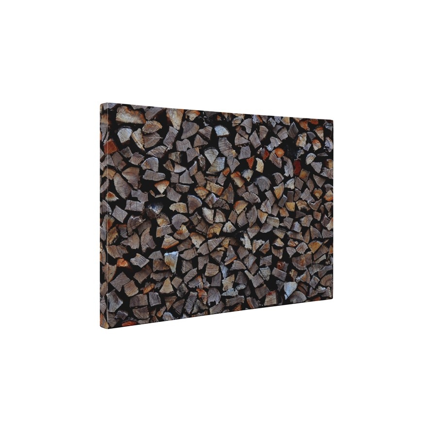 Lemne pregatite - Tablou Canvas - 60x75 cm