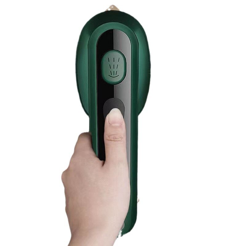 Fier de calcat portabil mini verde 15x7cm