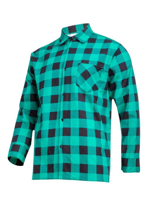 Camasa Flanel Cu Carouri / Bleumarin - 3xl/h-194