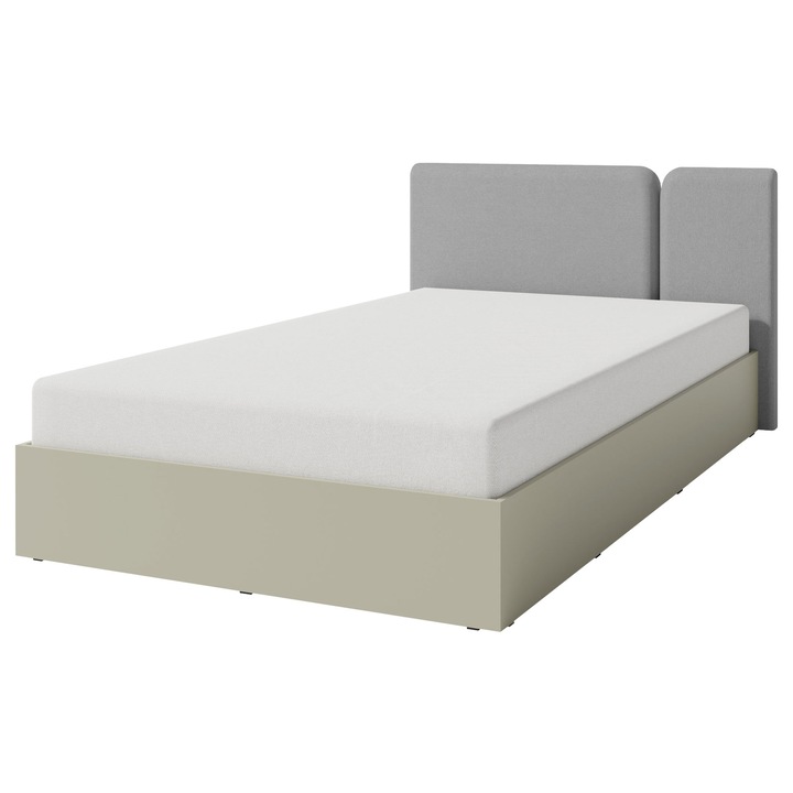 Pat tineret Cubonis CB14 140x200, MIRJAN 24, eucalipt + Portland Ash, 120x200, 212x137x88 cm