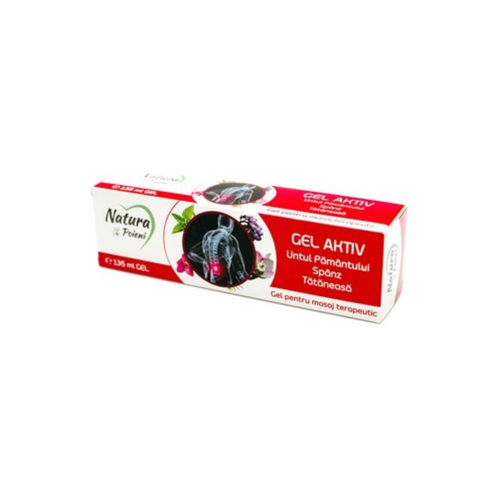 Gel Aktiv Poieni 135ml reumatikus fájdalmakra, gyulladáscsökkentő, helyi alkalmazásra