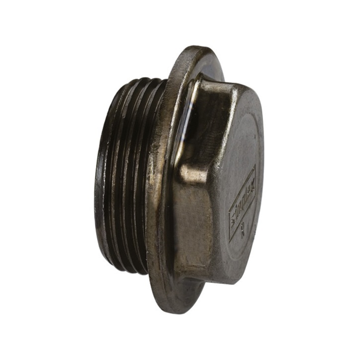 Dop de inchidere pentru radiatoare, 1 1/4" R, Comap, manere din EPDM, 27x41mm, negru