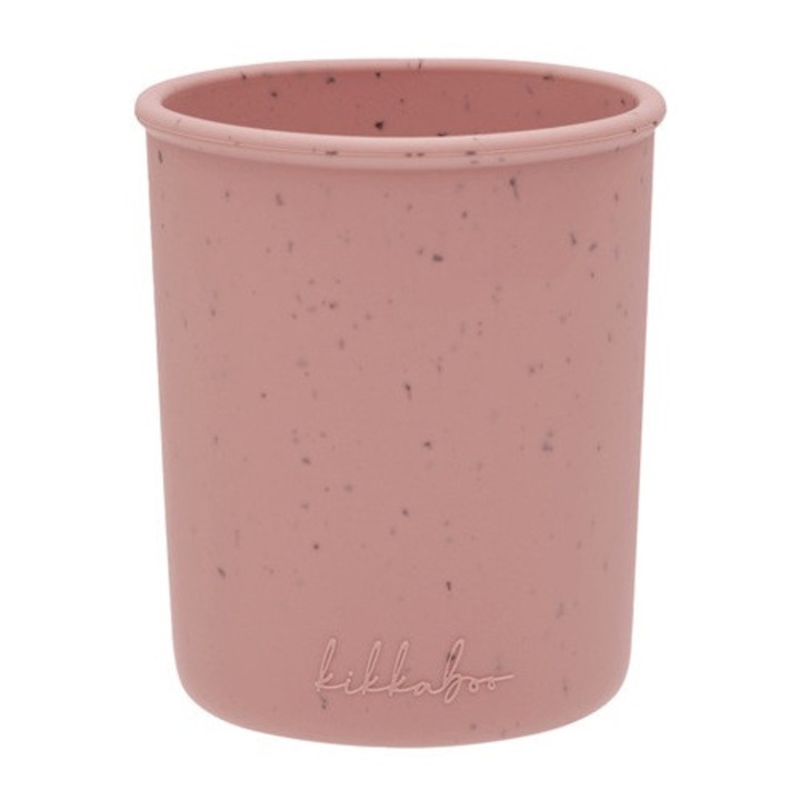 Szilikon pohár az önálló ivás elsajátításához, 150ml, Platinum Blush