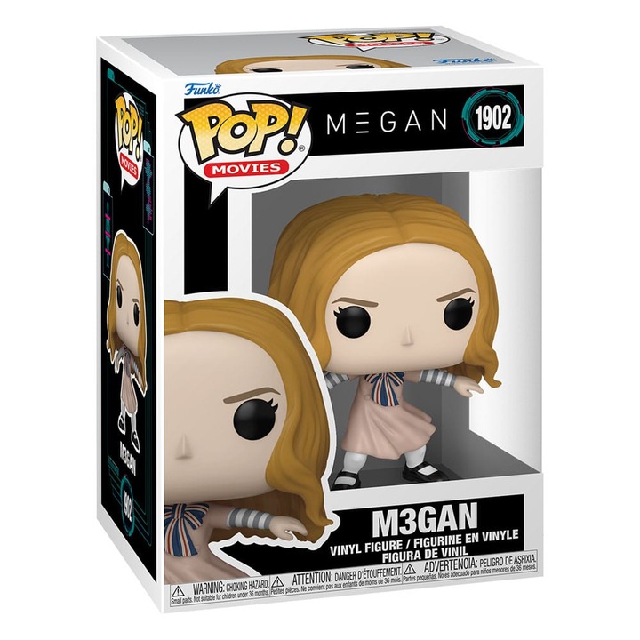 Фигурка Funko POP! M3GAN (танц) 9 см, многоцветна