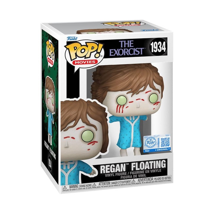 Фигурка POP! Regan левитираща от Екзорсист, Funko, 9 см, многоцветна