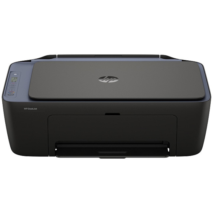Multifunctional inkjet color HP DeskJet 2921 All-in-One, imprimare, copiere, scanare, A4, wireless, 7,5 ppm alb-negru / 5,5 ppm color, eligibil HP Instant Ink, negru-gri ciment