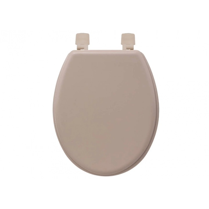 Capac toaleta BAT, duroplast, bej, universal, 36 x 48 x H 5 cm