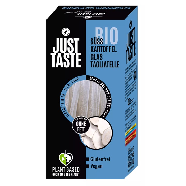 Paste bio din cartof dulce, 250g Just Taste
