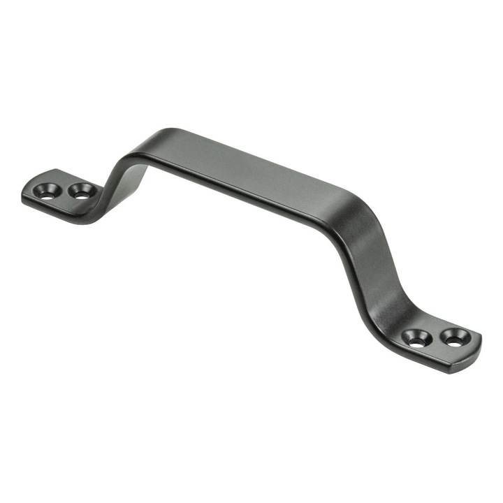 Maner pentru lada stup, otel, finisaj zincat negru, Vormann 102193, 160 x 20 mm