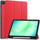 Husa tip carte Bizon Case Tab Lizard pentru Galaxy Tab A11 Plus / A9 Plus, rosa