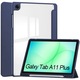 Husa tip carte Bizon Case Tab Clear Matt, albastru marin, pentru Galaxy Tab A11 Plus / A9 Plus